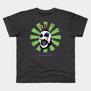 Captain Spaulding Retro Japanese Kids T-Shirt